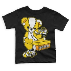 Yellow Ochre 6s DopeSkill Toddler Kids T-shirt Sneakerhead BEAR Graphic