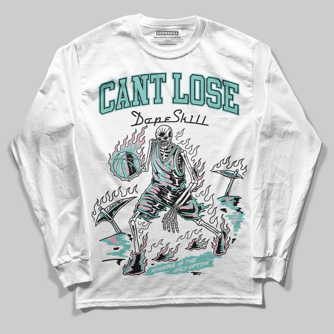 Igloo 11s DopeSkill Long Sleeve T-Shirt Cant Lose Graphic 1 Igloo 11s DopeSkill Long Sleeve T-Shirt Cant Lose Graphic
