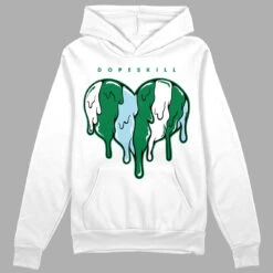 Lucky Green 5s DopeSkill Hoodie Sweatshirt Slime Drip Heart Graphic