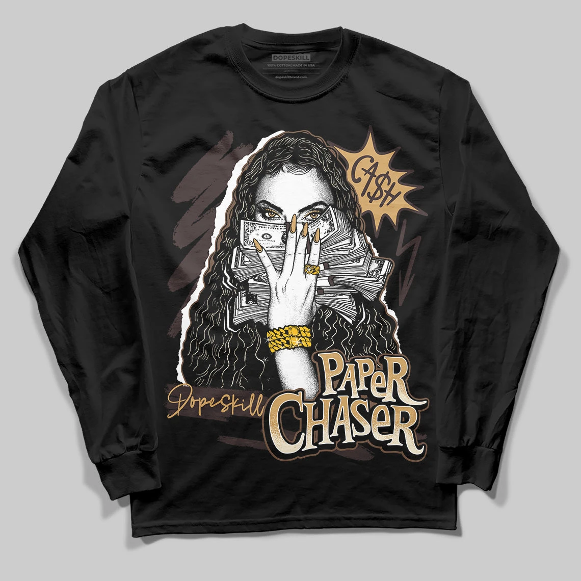 Earth 5s DopeSkill Long Sleeve T-Shirt NPC Graphic 2 Earth 5s DopeSkill Long Sleeve T-Shirt NPC Graphic - Image 2