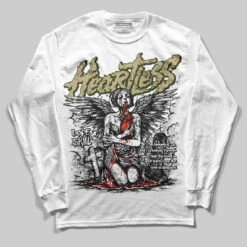 Olive Collection DopeSkill Long Sleeve T-Shirt Heartless Graphic