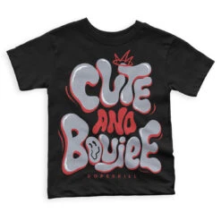 Bred Reimagined 4s DopeSkill Toddler Kids T-shirt Cute And Boujee Graphic
