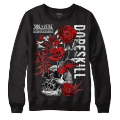 Dunk Low Panda White Black DopeSkill Sweatshirt Side Hustle Graphic