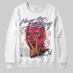 Peanut Butter Jelly 5s DopeSkill Sweatshirt Never Stop Hustling Graphic