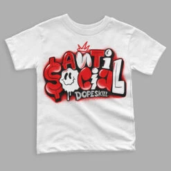 Cherry 12s DopeSkill Toddler Kids T-shirt Anti Social Graphic