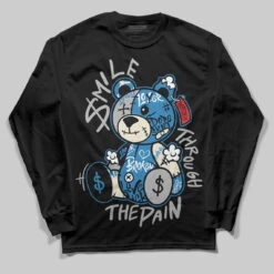 Rare Air 3s DopeSkill Long Sleeve T-Shirt Smile Through The Pain Graphic