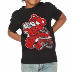Cherry 11s DopeSkill Toddler Kids T-shirt Bear Steals Sneaker Graphic -Dopeskill Brand 1. f75eed92 2f1e 457d 80e7 3ba9fed9338f