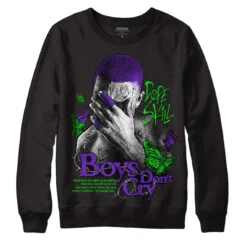 Court Purple 13s DopeSkill Sweatshirt Boys Don't Cry Graphic