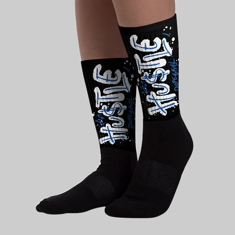 Space Jam 11s DopeSkill Sublimated Socks Hustle Graphic 2 Space Jam 11s DopeSkill Sublimated Socks Hustle Graphic - Image 2