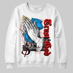 Fruity Pebbles Dunks DopeSkill Sweatshirt Trust God Graphic