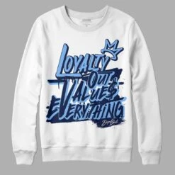Midnight Navy 5s DopeSkill Sweatshirt LOVE Graphic