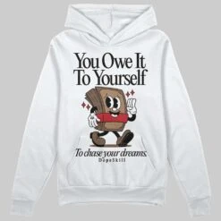 Olive 9s DopeSkill Hoodie Sweatshirt Owe It To Yourself Graphic