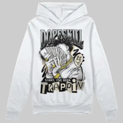 Reverse Metallic 5s DopeSkill Hoodie Sweatshirt Sorry I've Been Trappin Graphic