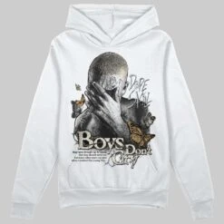 Reverse Metallic 5s DopeSkill Hoodie Sweatshirt Boys Don't Cry Graphic