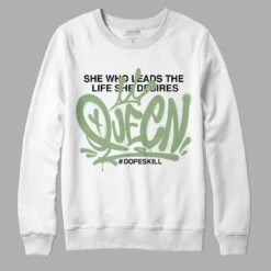 Seafoam 4s DopeSkill Sweatshirt Queen Graphic