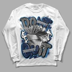Midnight Navy 3s DopeSkill Long Sleeve T-Shirt Don't Quit Graphic
