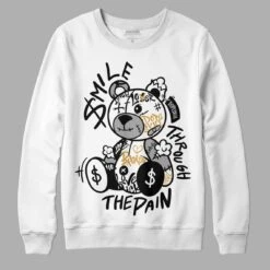 Gratitude 11s DopeSkill Sweatshirt Smile Through The Pain Graphic