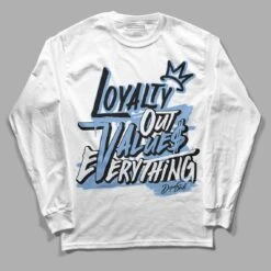 University Blue 5s DopeSkill Long Sleeve T-Shirt LOVE Graphic