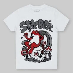 Cement Grey 3s DopeSkill Toddler Kids T-shirt Stay Busy Graphic