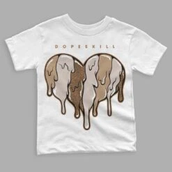 Palomino 3s DopeSkill Toddler Kids T-shirt Slime Drip Heart Graphic