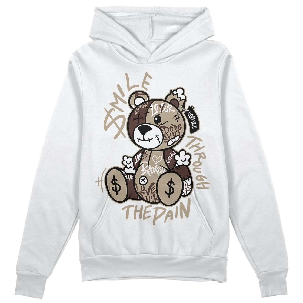 Latte 1s DopeSkill Hoodie Sweatshirt Smile Through The Pain Graphic 1 Latte 1s DopeSkill Hoodie Sweatshirt Smile Through The Pain Graphic