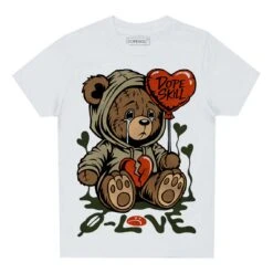 Olive Collection DopeSkill Toddler Kids T-shirt Broken Bear Graphic