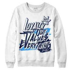 AJ Spizike White Obsidian DopeSkill Sweatshirt LOVE Graphic