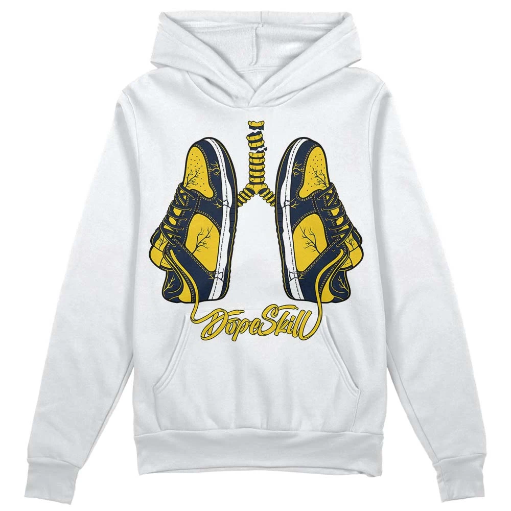 Michigan Dunks DopeSkill Hoodie Sweatshirt Breathe Graphic 1 Michigan Dunks DopeSkill Hoodie Sweatshirt Breathe Graphic