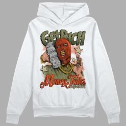 Olive Collection DopeSkill Hoodie Sweatshirt Get Rich Graphic