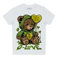 Dunk 'Chlorophyll' DopeSkill Toddler Kids T-shirt Broken Bear Graphic