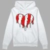 Gym Red 9s DopeSkill Hoodie Sweatshirt Slime Drip Heart Graphic