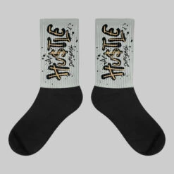 1906R âWhite Goldâ DopeSkill Sublimated Socks Hustle Graphic