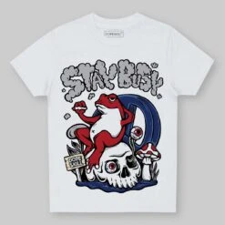 Rare Air Deep Royal Blue 1s DopeSkill Toddler Kids T-shirt Stay Busy Graphic