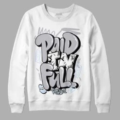 Cement Grey 11s DopeSkill Sweatshirt New Paid In Full Graphic