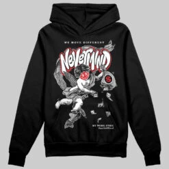 Black Cement 3s DopeSkill Hoodie Sweatshirt Nevermind Graphic
