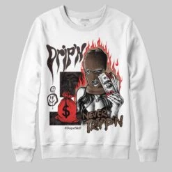 Baroque Brown 12s DopeSkill Sweatshirt Drip'n Never Tripp'n Graphic