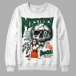 Dunk Team Dark Green Orange DopeSkill Sweatshirt Mystery Ghostly Grasp Graphic