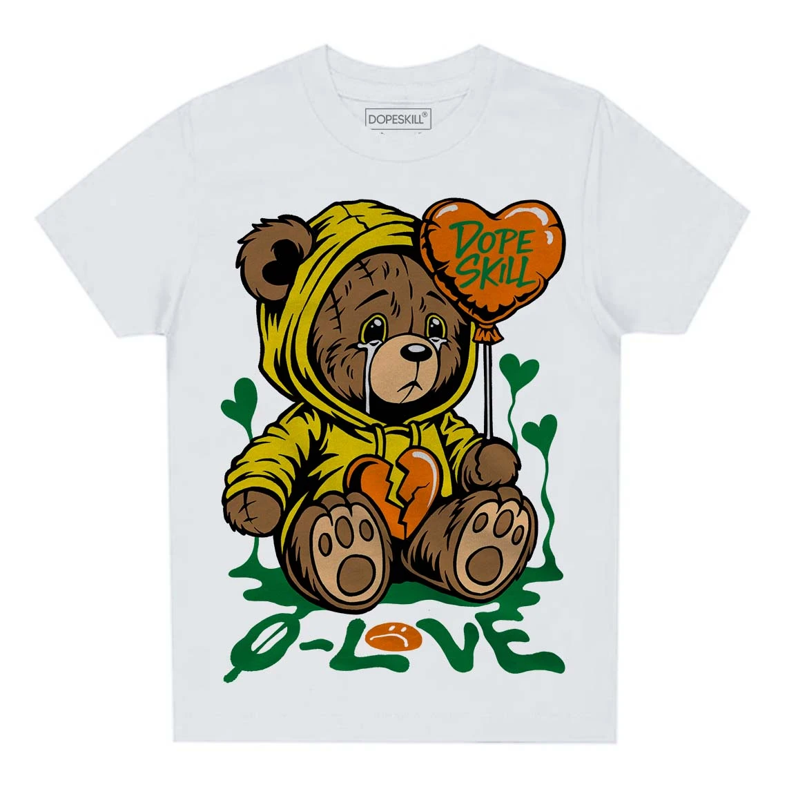 Dunk Reverse Brazil DopeSkill Toddler Kids T-shirt Broken Bear Graphic 1 Dunk Reverse Brazil DopeSkill Toddler Kids T-shirt Broken Bear Graphic