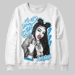 UNC Reimagined 1s DopeSkill Sweatshirt New H.M.O Graphic