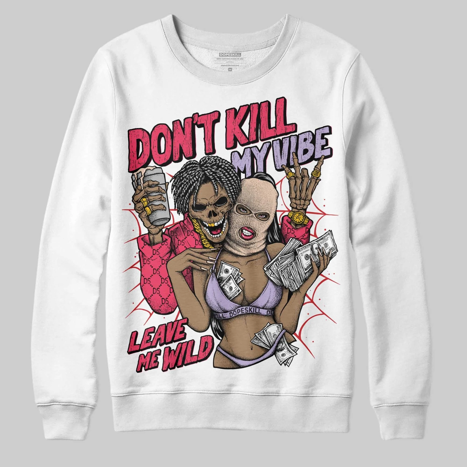 Peanut Butter Jelly 5s DopeSkill Sweatshirt Don't Kill My Vibe Graphic 1 Peanut Butter Jelly 5s DopeSkill Sweatshirt Don't Kill My Vibe Graphic