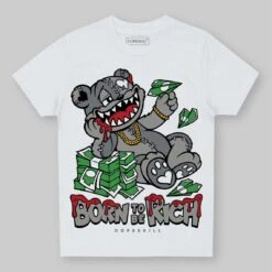 Cool Grey 9s DopeSkill Toddler Kids T-shirt Born To Be Rich Graphic