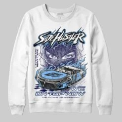 University Blue 6s DopeSkill Sweatshirt New Side Hustler Graphic