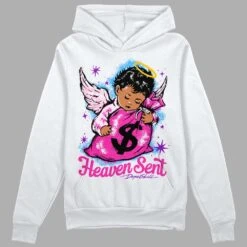 Pink Collection DopeSkill Hoodie Sweatshirt Heaven Sent Graphic