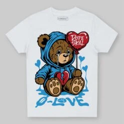 UNC Reimagined 1s DopeSkill Toddler Kids T-shirt Broken Bear Graphic