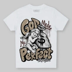 Latte 1s DopeSkill Toddler Kids T-shirt God Made Me Perfect Graphic