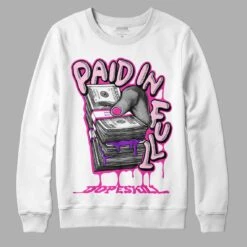 Pink Collection DopeSkill Sweatshirt Paid In Full Graphic