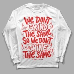 Cherry 11s DopeSkill Long Sleeve T-Shirt Grind Shine Graphic
