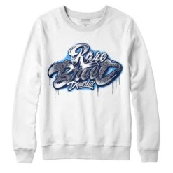 AJ Spizike White Obsidian DopeSkill Sweatshirt Rare Breed Type Graphic