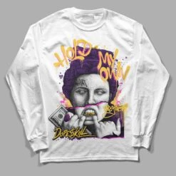 Field Purple 12s DopeSkill Long Sleeve T-Shirt Hold My Own Graphic