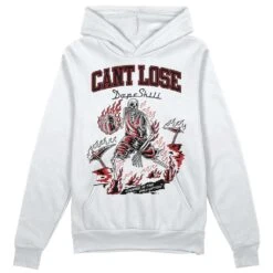 Red Taxi 12s DopeSkill Hoodie Sweatshirt Cant Lose Graphic